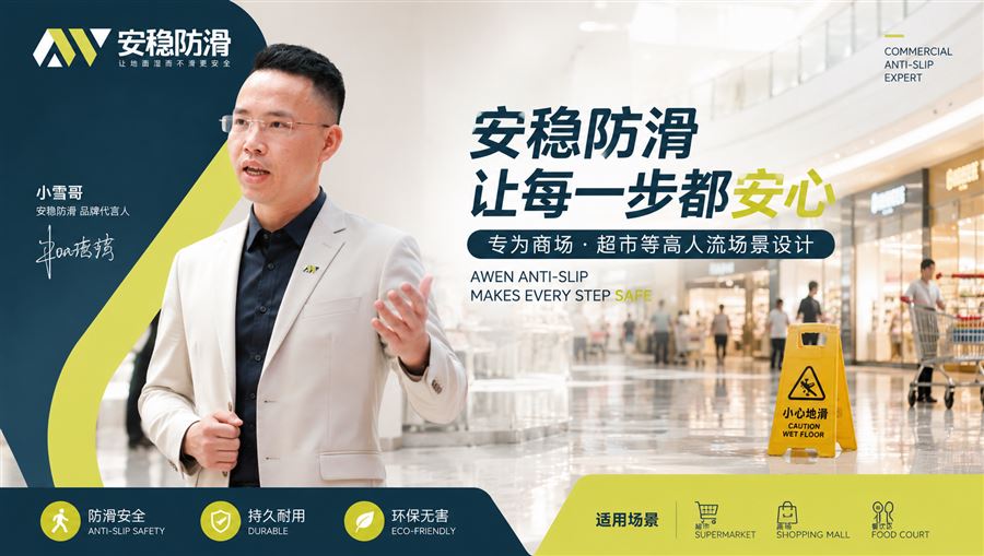 商场地面防滑应用场景